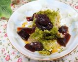 かき氷に「コーヒーゼリー」作り方6写真