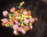 懐かし洋食屋さん風ケチャップご飯おにぎり作り方1写真