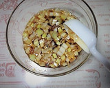 揚げ茄子とトマトの葱とごま油香る甘酢だれ作り方3写真
