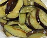 揚げ茄子とトマトの葱とごま油香る甘酢だれ作り方5写真