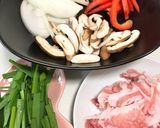 ♡豚肉とたっぷり野菜の炒めもの♡作り方1写真