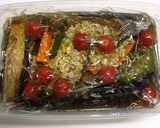 常備菜に♪夏野菜と鶏そぼろの焼き浸し作り方8写真