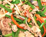 ♡豚肉とたっぷり野菜の炒めもの♡作り方3写真