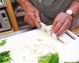砂肝とカブの梅味噌和え作り方1写真