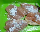 胸肉のステーキ♪トマトバジルソースかけ♪作り方2写真