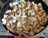 簡単、サッパリ、鶏むねの焼肉のたれ付け。作り方3写真