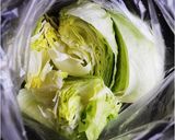 レタスだけで旨いオイスターソースあんかけ作り方1写真