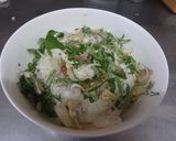 冷やし素麺カルボナーラ作り方4写真