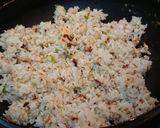 まろやかな鰤鎌ねぎ炒飯作り方4写真