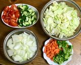 雑な男料理:夏野菜のカレーライス②作り方4写真