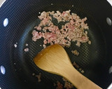 ひき肉とかぼちゃの煮物作り方2写真