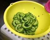 八方だしで☆ゴーヤと豚バラの炒めもの作り方3写真