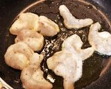 キムチの素で簡単!万願寺入りエビチリ作り方8写真