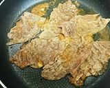 牛薄切り肉で満足ステーキ丼❤作り方5写真