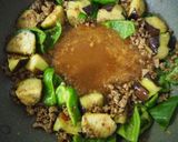油控えめ。なすとピーマンの肉味噌炒め作り方6写真