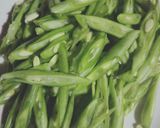 いんげんのごま油炒め作り方1写真