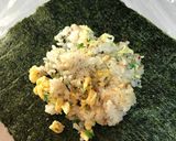 赤ウインナーのおにぎらず作り方4写真