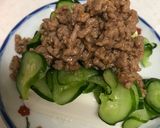 肉味噌のっけ盛り☆ お豆腐キュウリ作り方13写真