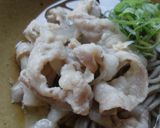 イベリコ南蛮蕎麦♪作り方1写真