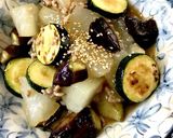 夏野菜そぼろあんかけ作り方5写真