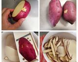 やみつき♡さつま芋チップ♪大学芋風作り方2写真