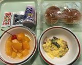 ハムスクランブル【病院食】作り方3写真