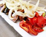 マクロビ☆グリルかぼちゃのオニオン乗せ作り方4写真