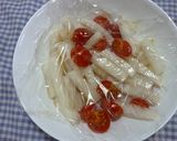 大根とトマトのからし和え♪作り方4写真