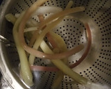 【野菜ソムリエ】ずいきの下処理作り方5写真
