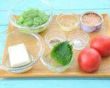 ☆刺身こんにゃくのカルパッチョ風サラダ☆作り方1写真