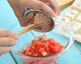 ☆刺身こんにゃくのカルパッチョ風サラダ☆作り方3写真