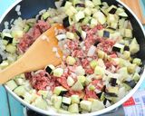 ☆ナスとトマトのキーマカレー☆作り方5写真