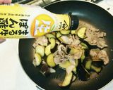 簡単！豚肉とナスのポン酢炒め作り方3写真