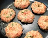 さっぱり簡単♫大葉とポン酢のハンバーグ作り方3写真