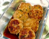 さっぱり簡単♫大葉とポン酢のハンバーグ作り方5写真