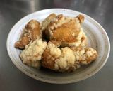 カンタン黒酢で♪唐揚げの甘酢だれ☆作り方1写真