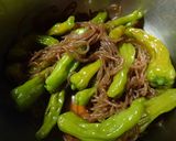 獅子唐と糸蒟蒻の煮浸し作り方7写真
