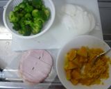 ブロッコリーと☆かぼちゃソースグラタン作り方1写真