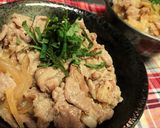 レンチン【簡単！豚丼】子供喜ぶガッツリ丼作り方8写真