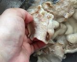 おつまみに最高！ 鶏皮煮作り方3写真