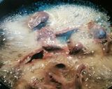 夏にさっぱり！鶏レバーのポン酢煮作り方2写真