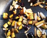 なすと大根の皮のきんぴら作り方4写真