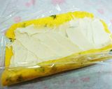 HM♥かぼちゃとクリームチーズ渦巻きパン作り方13写真