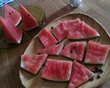 スイカはこう切って手軽に食べる´ڡ`ლ)作り方7写真