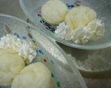 HM♥むくむくケーキ ダークチェリー添え作り方10写真