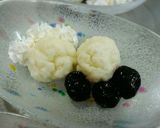 HM♥むくむくケーキ ダークチェリー添え作り方11写真