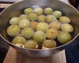 冷凍梅で梅干し作り方3写真