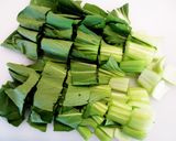チンゲンサイとしらすの中華炒め作り方1写真