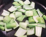 チンゲンサイとしらすの中華炒め作り方2写真