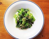 チンゲンサイとしらすの中華炒め作り方5写真
